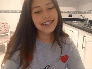 Adolescente bonito softcore hot vídeo de webcam