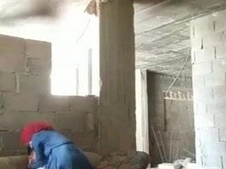Pakistaanse stiefzus en broer geneukt helter-skelter hun tuin