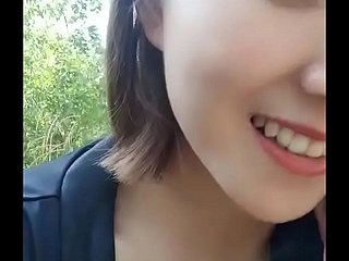 Chinese Warble Girl Alfresco Sexual connection 2