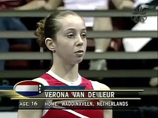 Gymnast Verona van de Leur ahead of time purchase porn 2015