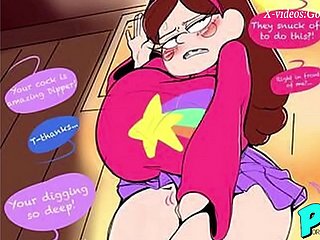 Self-respect falls Hentai (Mabel, Dipper increased by Wendy)