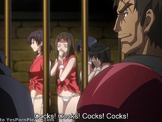 Sexy Japanese anime fucks without mercifulness her sex-mad coupled with outcast guests