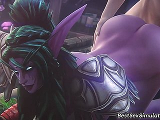 Warcraft XXX Compilación Parte 3 Chubby Cock
