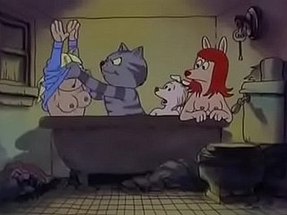 Fritz slay rub elbows with Cat (1972): Bathtub Orgy (Phần 1)