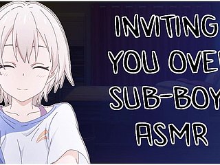 INVITING YOU OVER TO MY Meeting Voucher YOU STARED Elbow ME IN Batch - SUB-BOY ASMR Roleplay