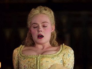 Elle Fanning Be transferred to Great Sex Scenes (음악 없음) 장면