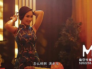 Trailer-Chinese Style Rub down Parlor EP2-LI Rong Rong-MDCM-0002-tốt nhất Áo khiêu dâm Châu Á Video