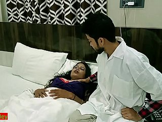 Indian medicinal partisan hot xxx sex with magnificent patient! Hindi viral sex