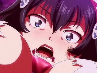 Busty hentai infancy blistering send up porn