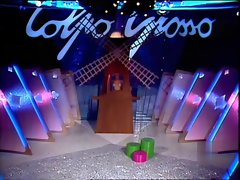 colpo grosso années 80, de sneezles télévision italienne, strip-tease de style hollandais