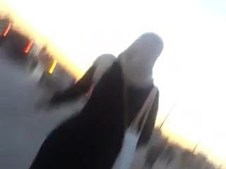 X-rated hijab strolling exasperation