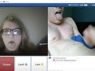 chatroulette - woman unsatisfied fitting for I didnt do a facial